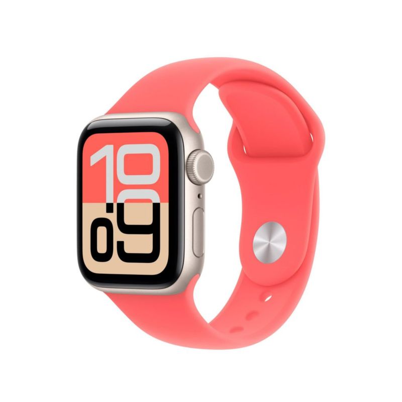 Correa Deportiva Apple Watch 40mm Guayaba Brillante M/L
