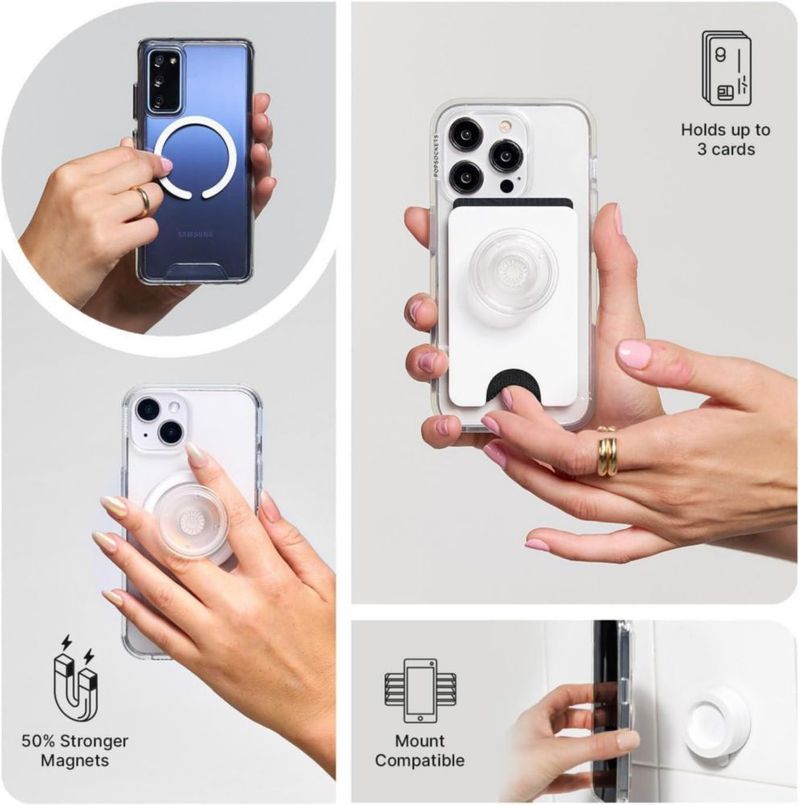 Soporte Magnético PopSockets MagSafe en Forma de Corazón