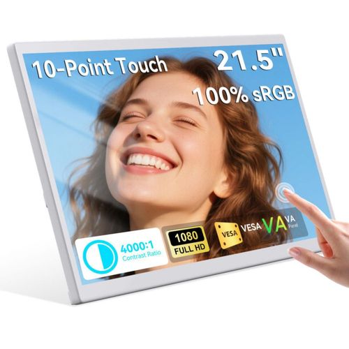 Monitor táctil Prechen 215" 1080P 75Hz HDMI USB-C