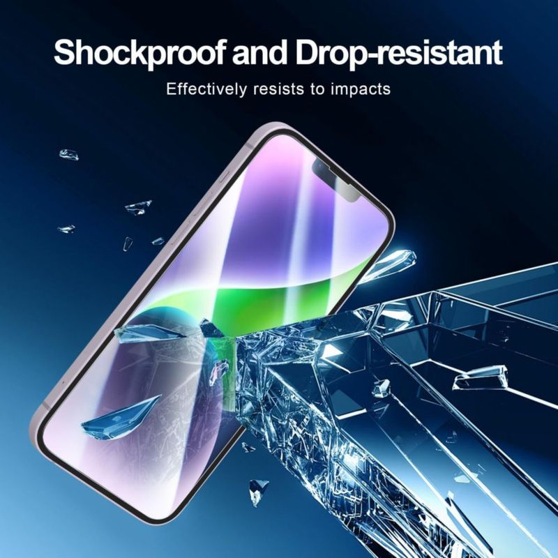 Protector de Pantalla NEW'C para iPhone 14 Plus y iPhone 13 Pro Max 6.7" Paquete de 3