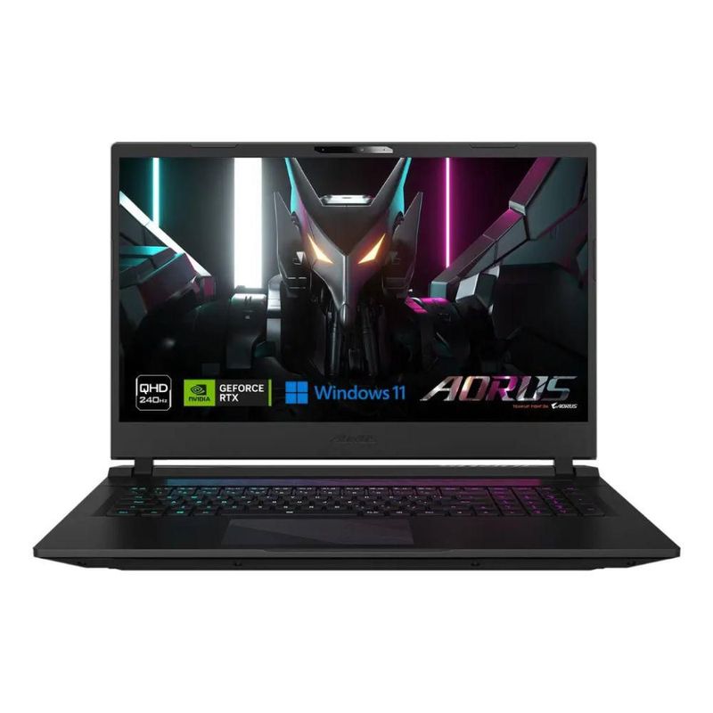 Laptop Gamer AORUS 17 9KF 17.9" FHD Intel i5-12500H RTX 4060 8GB 512GB SSD W11 Pro