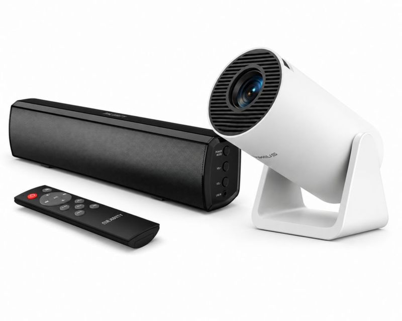 Combo Proyector Wimius S27/ Barra Majority Bowfell