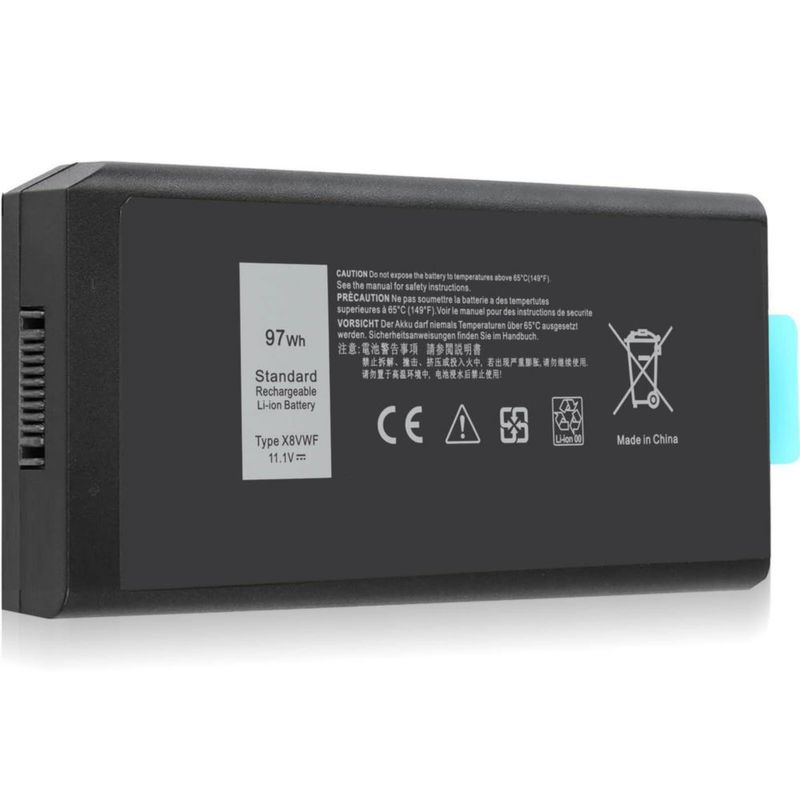 Batería King EBOYEE X8VWF 97Wh 11.1V para Dell Latitude