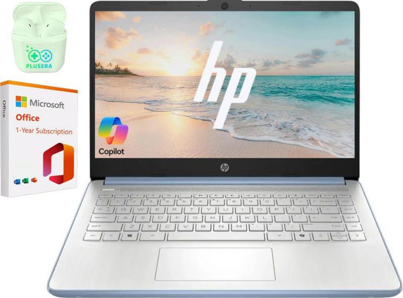 Laptop HP 14" Intel N150 4GB RAM 640GB Windows 11