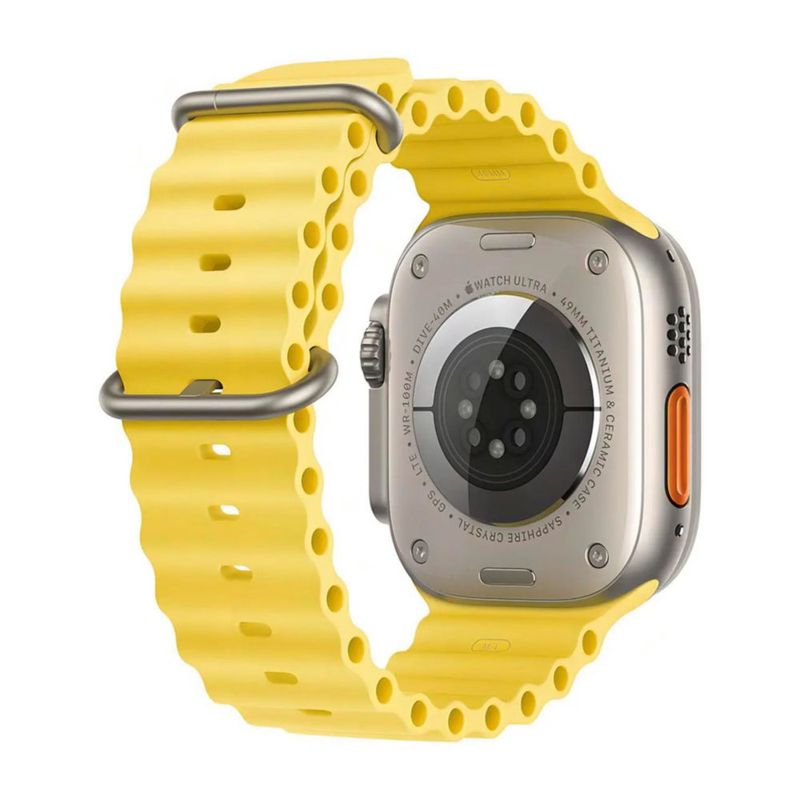 Apple Watch Series Ultra 2 49mm Titanio Plata/Amarillo Reacondicionado