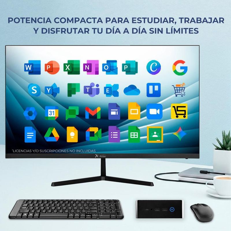 Mini pc xtreme pc gaming core i7 13620h 16gb 512gb windows