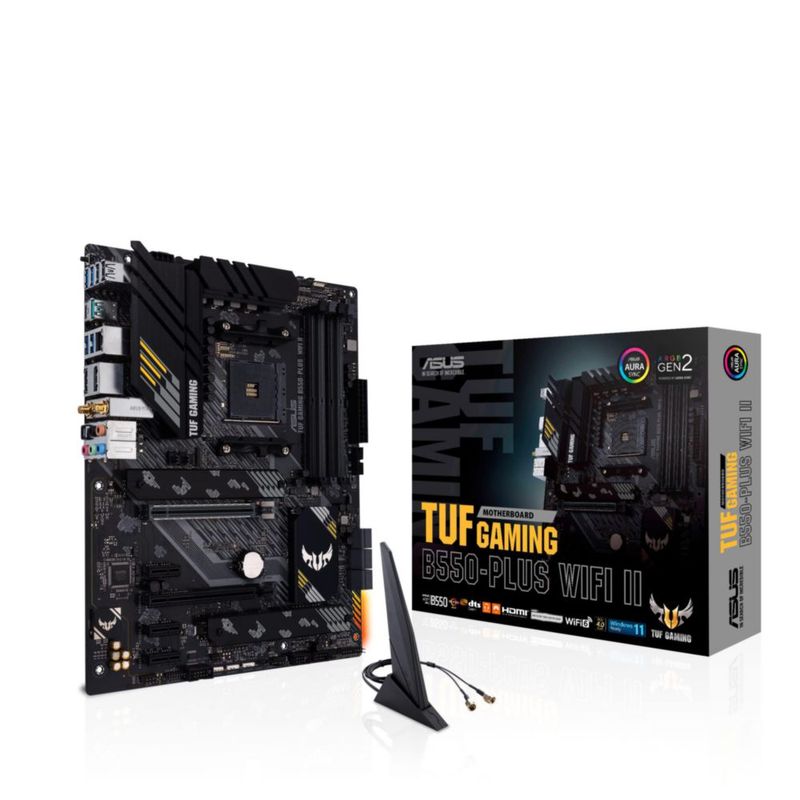 Placa madre ASUS TUF Gaming B550-PLUS WiFi II AMD AM4