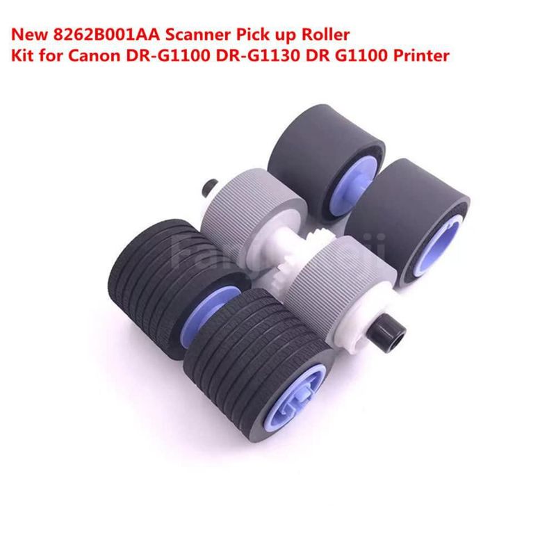 Kit de Rodillos de Recogida Fanjinkeji 8262B001AA para Escáner Canon