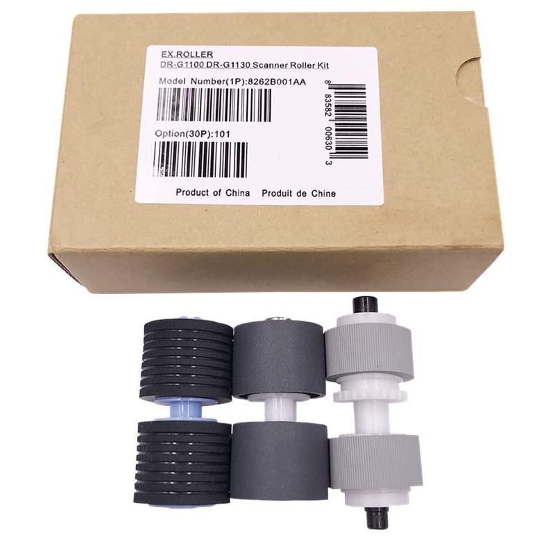 Kit de Rodillos de Recogida Fanjinkeji 8262B001AA para Escáner Canon