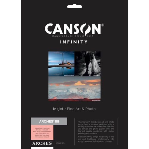 Papel Inkjet Canson Arches 88 Mate 310 gsm 215x28 cm