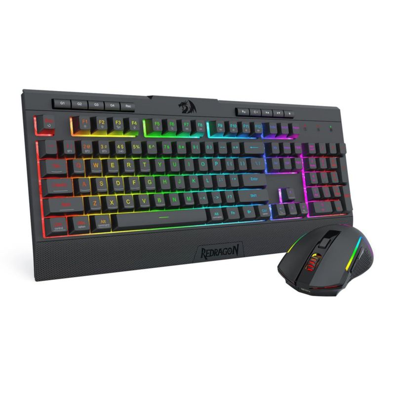 Teclado y ratón para juegos Redragon S151 PRO RGB 10000 DPI