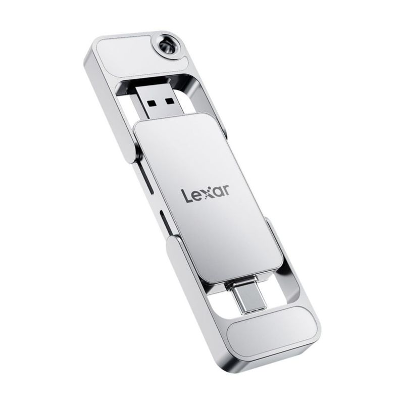 SSD externo Lexar D70E 512 GB USB‑C USB‑A 2000 MB/s