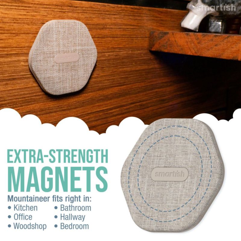 Soporte de pared portátil Smartish MagSafe en beige