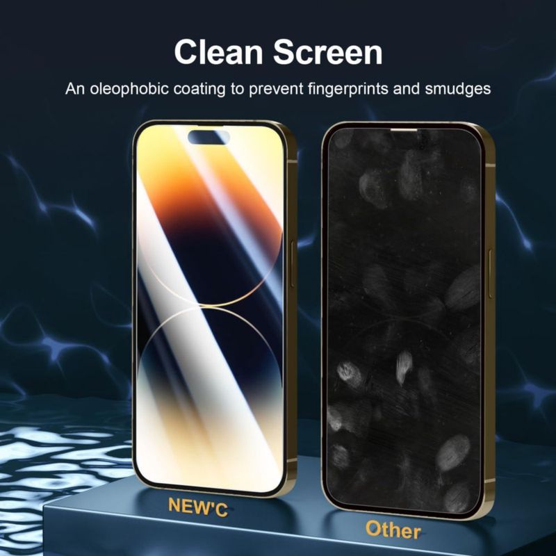Protector de pantalla NEW'C para iPhone 14 Pro Max 67" (pack de 3)