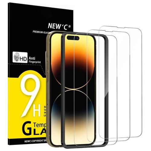 Protector de pantalla NEW'C para iPhone 14 Pro Max 67" (pack de 3)