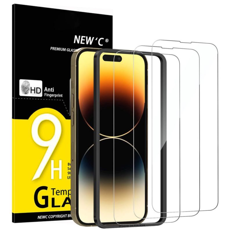 Protector de pantalla NEW'C para iPhone 14 Pro Max 67" (pack de 3)