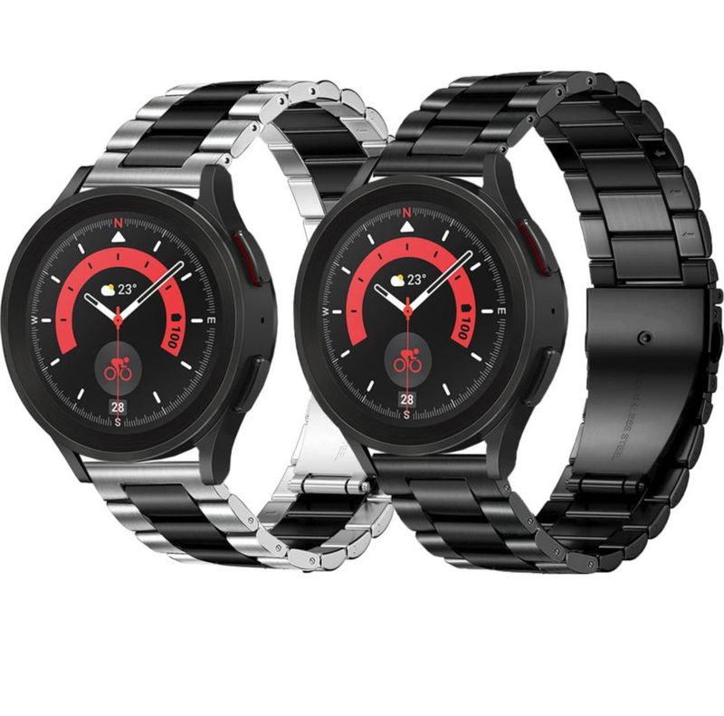 Correa de reloj Olytop Galaxy Watch 5 Pro 45 mm/44 mm/40 mm negra