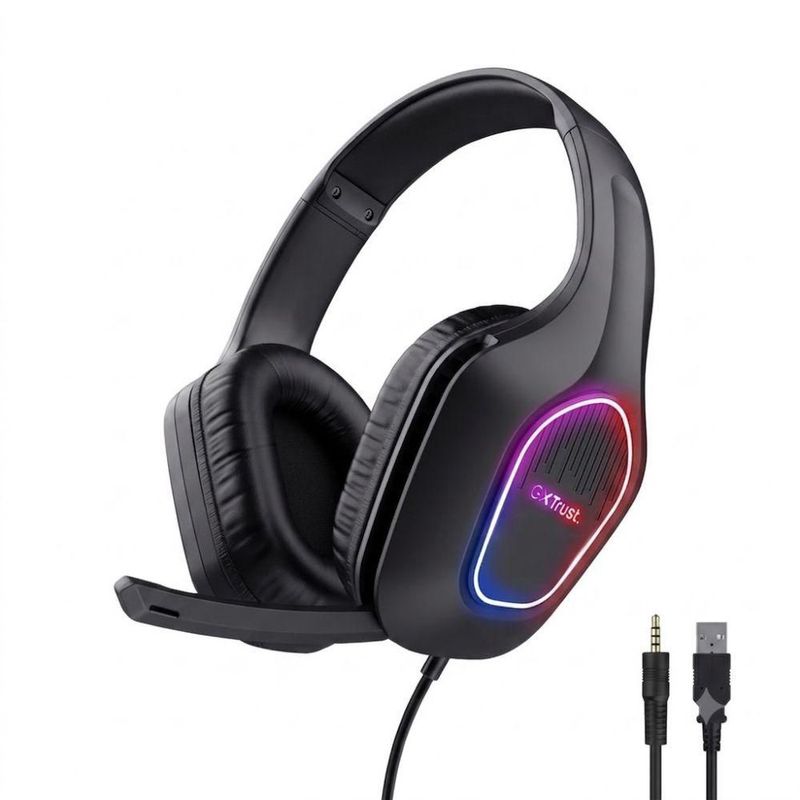 TRUST ZIROX AURICULARES GAMING GXT416 NE