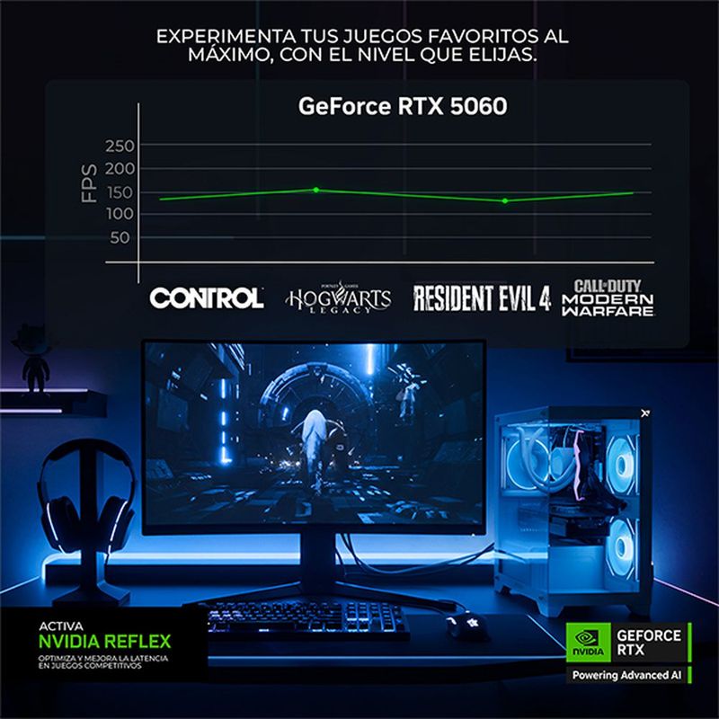 Xtreme pc rtx 5060 ryzen 7 16gb 1tb monitor 27 valerie edit