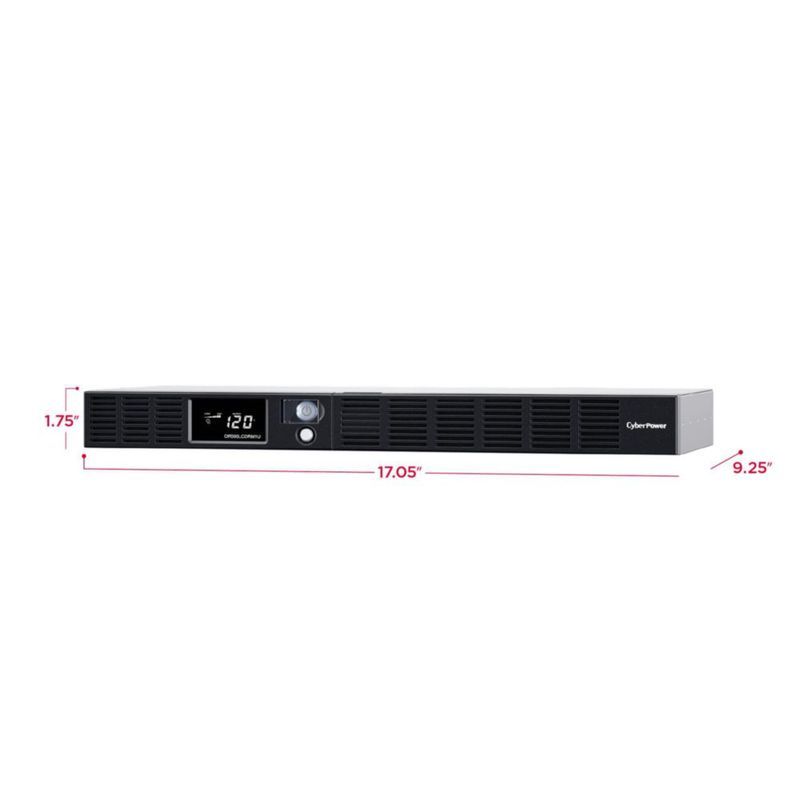 Aplicación inteligente UPS CyberPower OR500LCDRM1U LCD 500 VA/300 W 1 U