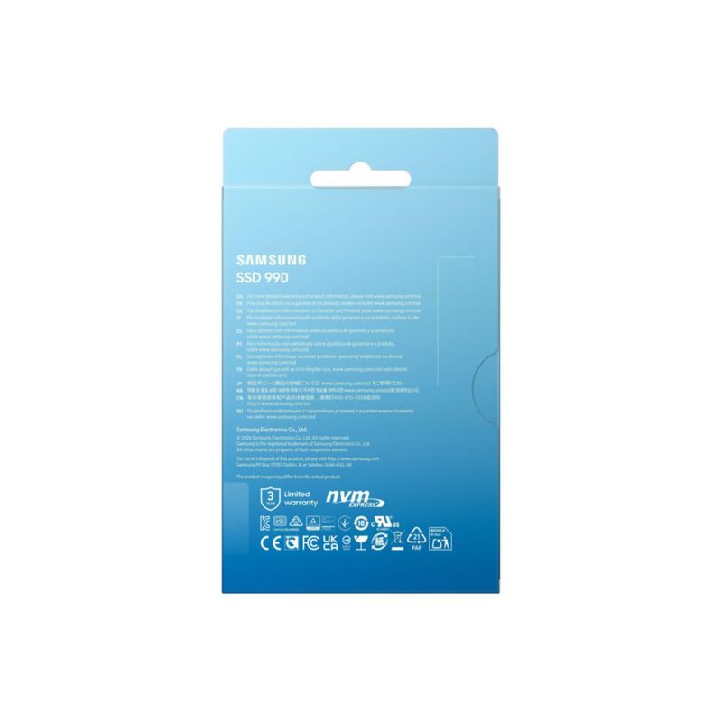 SSD interno Samsung 990 de 1 TB – 7150/6450 MB/s