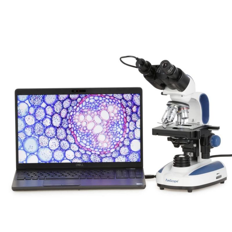Cámara de Microscopio AmScope MD1200A 12 MP USB 2.0