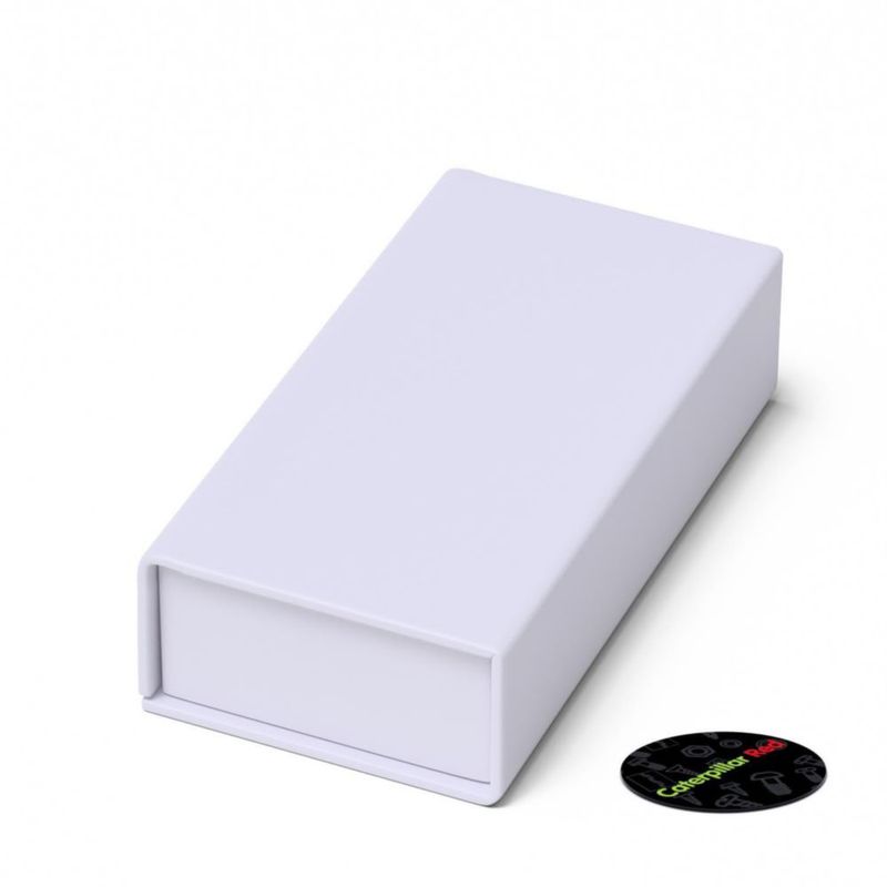 Caja de presentación magnética Caterpillar Red 10 × 5 × 3 cm – Pack de 4