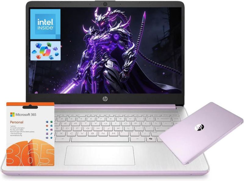 Portátil HP 14" Intel N150 4 GB RAM 128 GB UFS con Windows 11