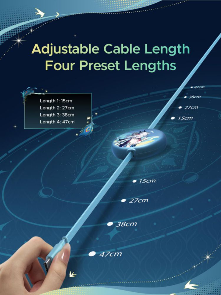 Cable USB‑C UGREEN Nexode 100 W 1 m Azul Glacial