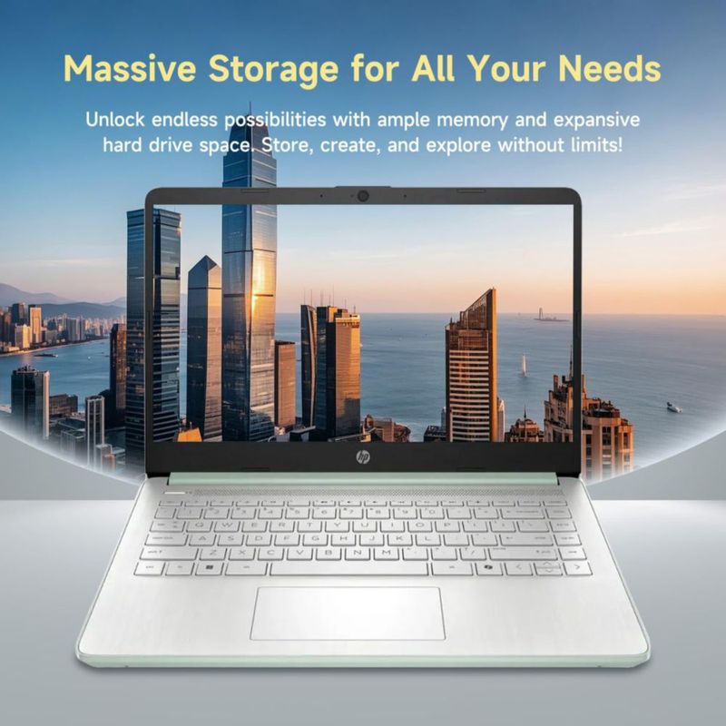 Portátil HP 35 cm Intel N150 4 GB RAM 128 GB UFS Windows 11