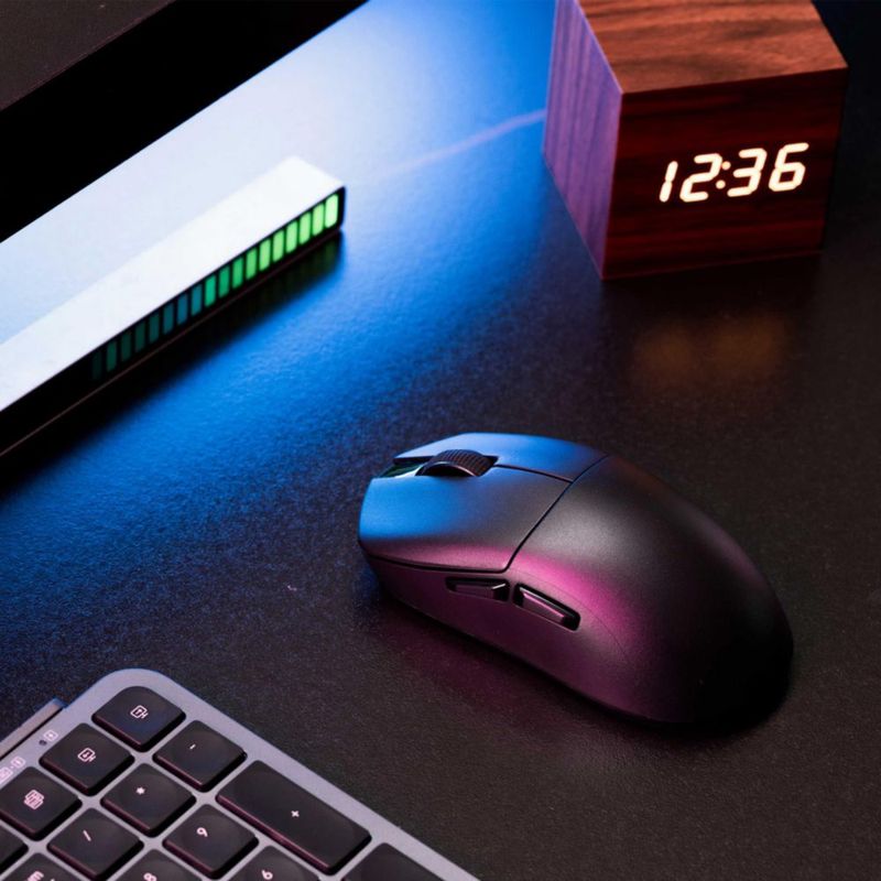 Ratón Gaming LEMOKEY G1 8K Inalámbrico 55 g Negro