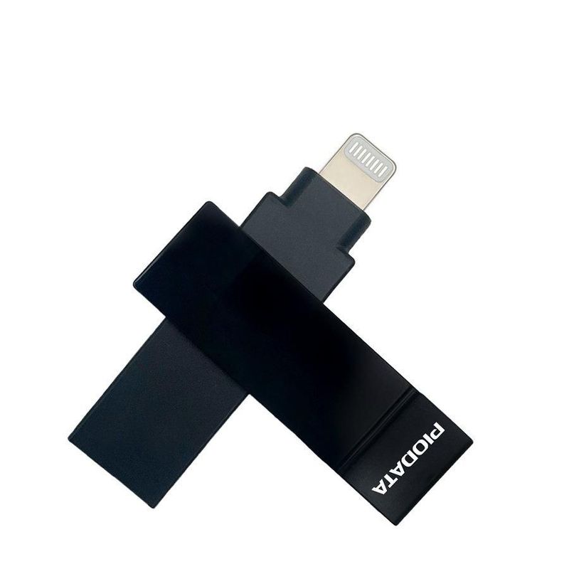Memoria de almacenamiento PIODATA IXFlash 512GB Lightning a USB-C Rosa Morandi