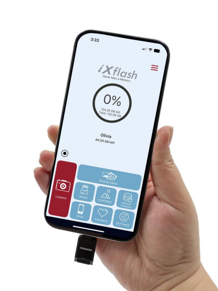 Piodata iXflash Q mini Lector MicroSD USB-C para iPhone, iPad y Android con Backup y Transferencia de Archivos (Rosa)