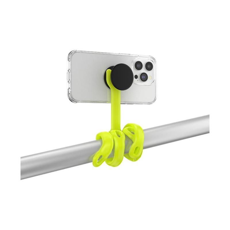 Soporte Flexible PopSockets para Celular – Amarillo Neón