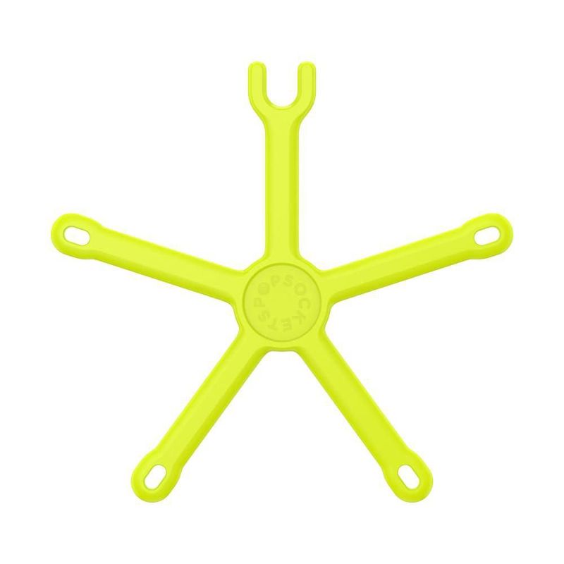 Soporte Flexible PopSockets para Celular – Amarillo Neón