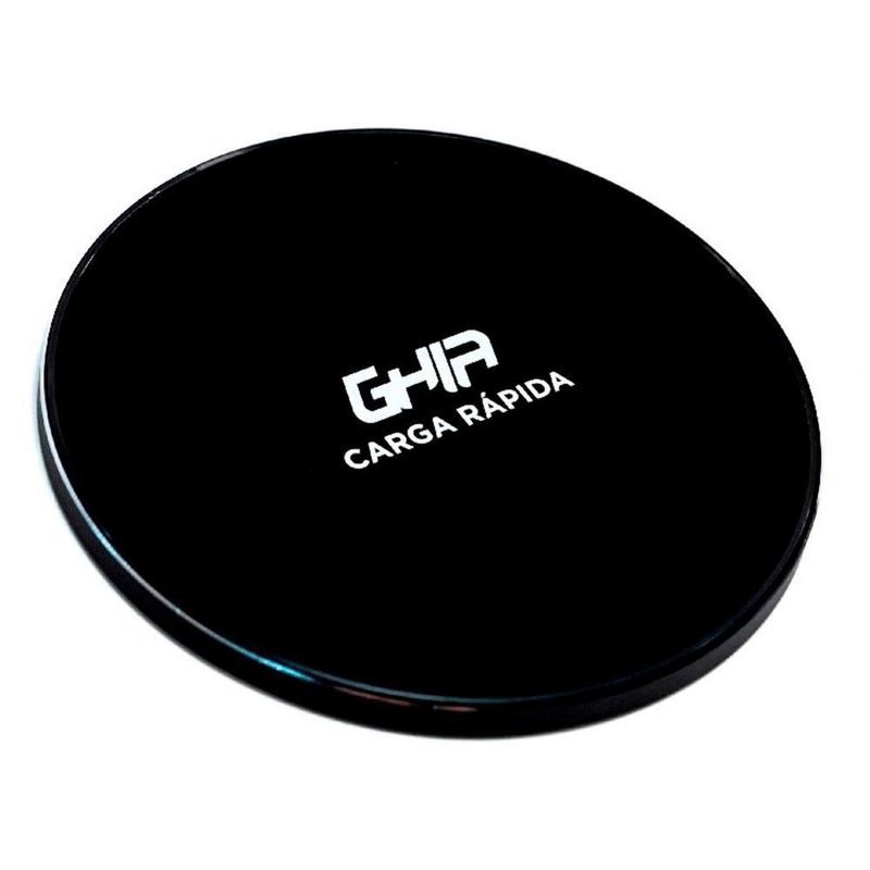 Cargador inalámbrico ghia qi qc2.0 carga rapida 10w ac-6882