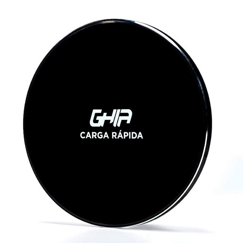Cargador inalámbrico ghia qi qc2.0 carga rapida 10w ac-6882