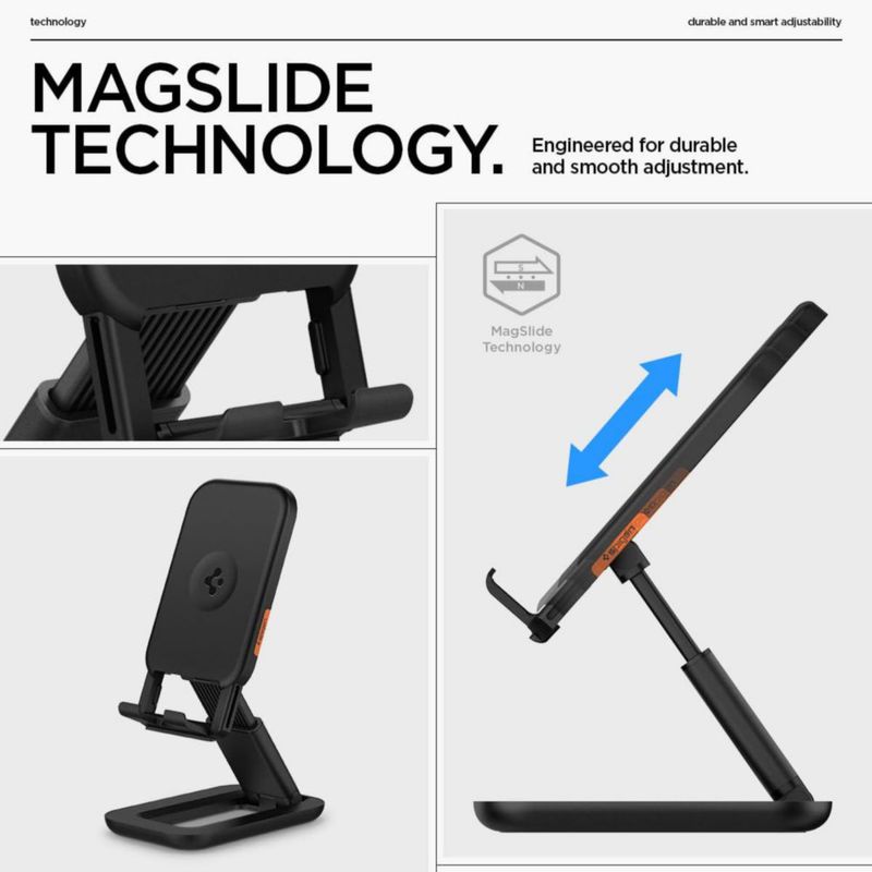 Soporte para celular Spigen ajustable portátil y plegable