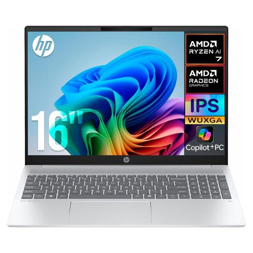 Laptop ia pc hp omnibook 5 ryzen ai 7 350 npu 16gb 1tb 16"