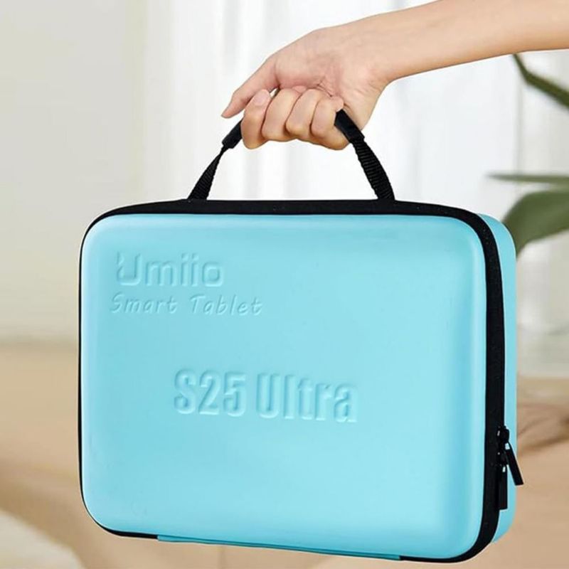 Tablet Umiio S25 Ultra 12GB RAM 128GB Dorado + Teclado + Mouse + Lápiz Óptico + Funda +Colores + Plumones