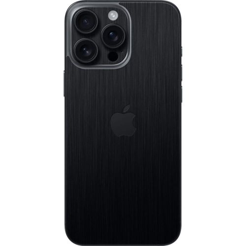 Skin Razer para iPhone 16 Pro Max – Acabado Metal Negro