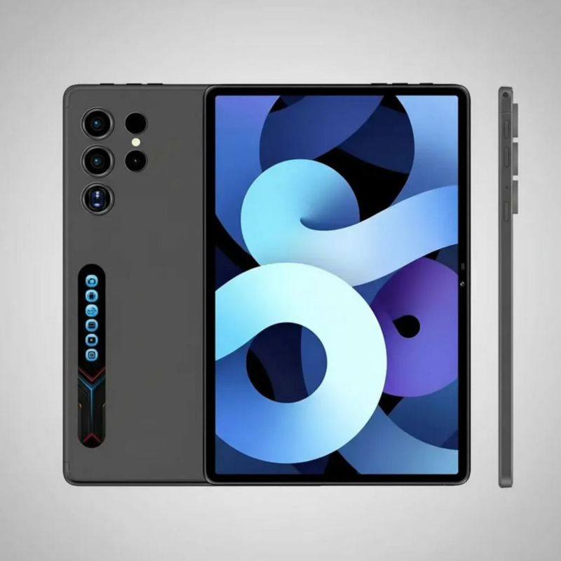 Tablet Umiio S25 Ultra 12GB RAM 128GB Gris+ Teclado + Mouse + Lápiz Óptico + Funda + colores + Plumones