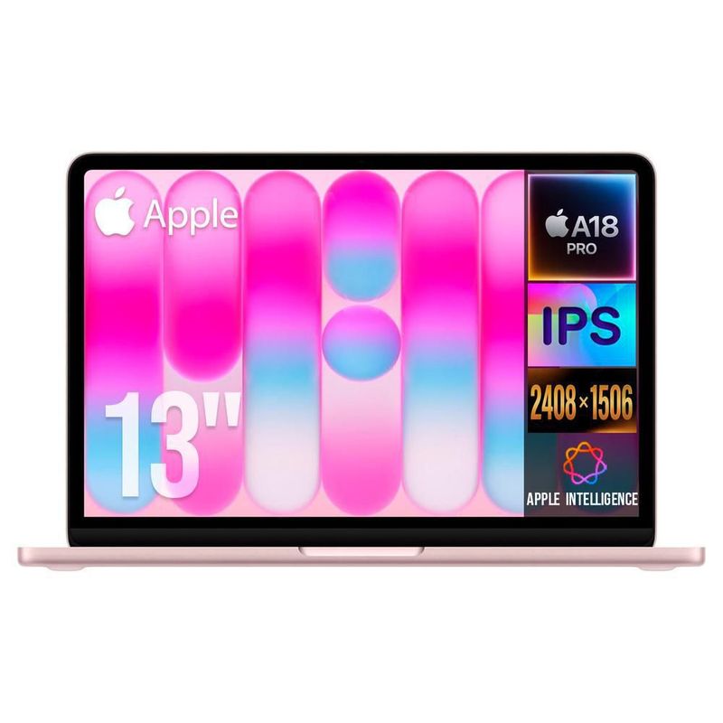 Laptop apple macbook neo chip a18 pro 8gb 512gb pantalla 13"