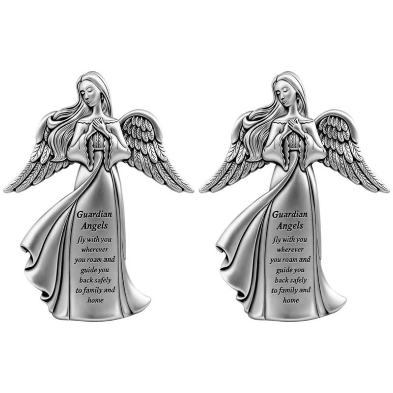 Clip para Visera del Sol PloreWay 2 Unidades Ángel Guardián de Metal