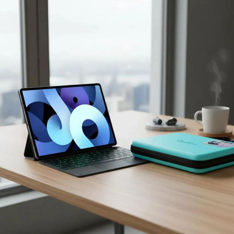 Combo 2 Tablet Umiio S25 Ultra 12GB RAM 128GB Dorado y Gris con Teclado + Mouse + Lápiz Óptico + Funda