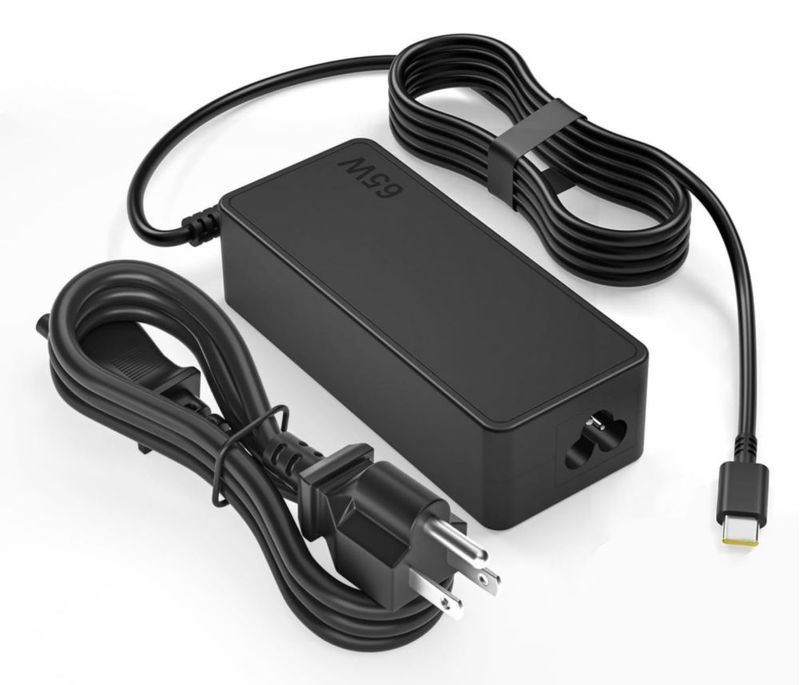 Cargador de portátil LARYLAE 65W USB‑C para Dell 13/14/16