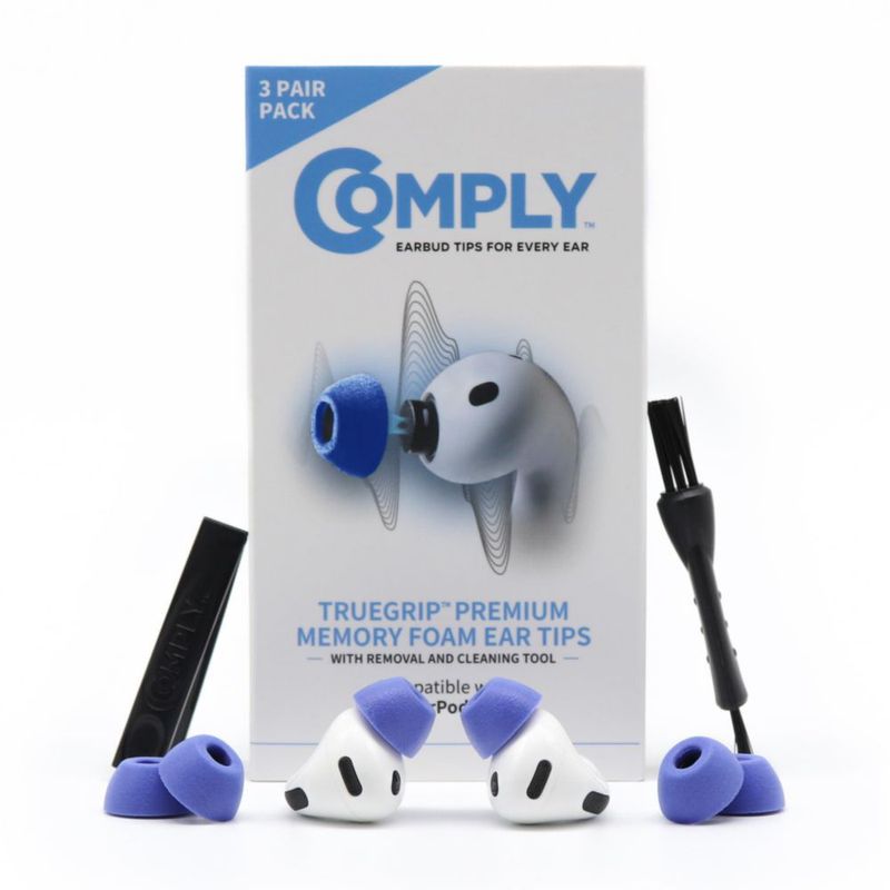 Almohadillas COMPLY TrueGrip de espuma viscoelástica – paquete de 3 pares