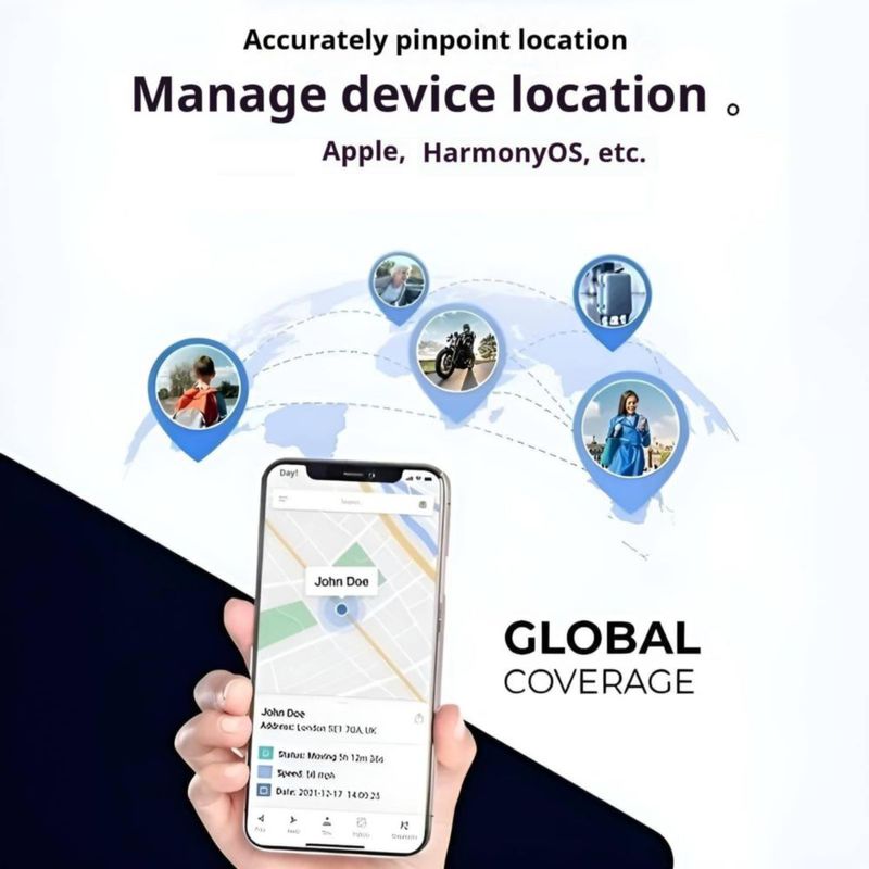 Rastreador GPS Zeloman Localizador en Tiempo Real para Android