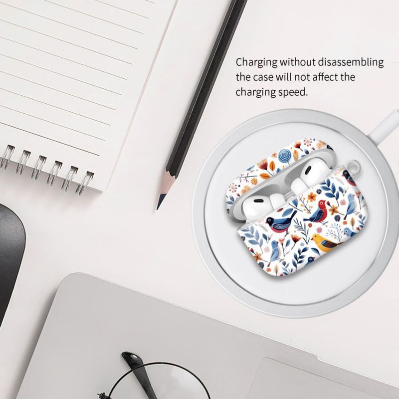 Estuche Quohet para AirPod Pro 1ª/2ª generación con llavero