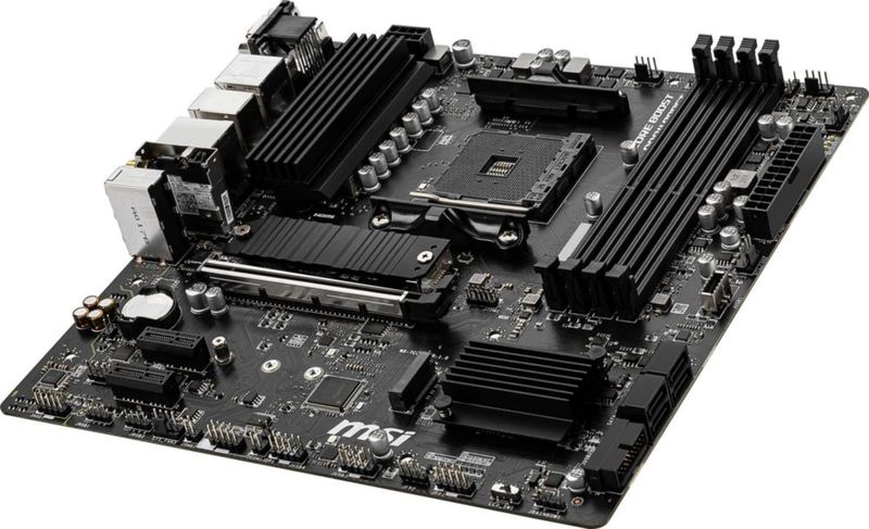 Placa madre MSI B550M PRO-VDH WiFi serie PRO AMD Ryzen 5000